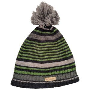 NWOT - Columbia Omni-Heat Thermal Reflective Beanie Pom Ski Hat - Unisex OS